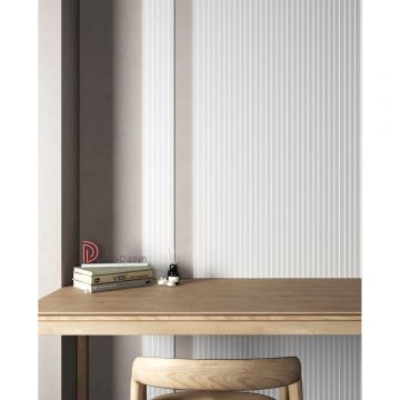 Панель Decor-Dizayn (Декор-Дизайн) 3000х180х10 мм, Коллекция Грани, Белая, Полистирол, DD906(3m)