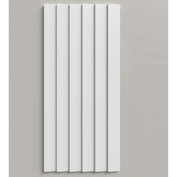 Панель Decor-Dizayn (Декор-Дизайн) 2000х180х10 мм, Коллекция Грани, Белая, Полистирол, DD906