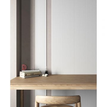 Панель Decor-Dizayn (Декор-Дизайн) 2000х240х13 мм, Коллекция Грани, Белая, Полистирол, DD910