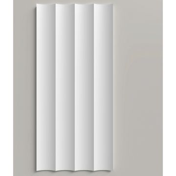 Панель Decor-Dizayn (Декор-Дизайн) 2000х180х10 мм, Белая, Полистирол, DD917