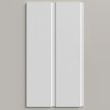 Панель Decor-Dizayn (Декор-Дизайн) 2000х220х10 мм, Белая, Полистирол, DD921