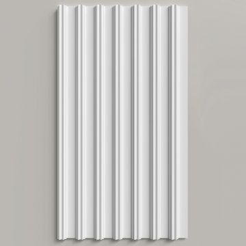 Панель Decor-Dizayn (Декор-Дизайн) 2000х220х13 мм, Белая, Полистирол, DD922