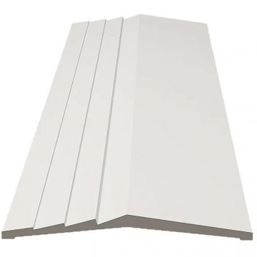 Панель Decor-Dizayn (Декор-Дизайн) 3000х200х20 мм, Белая, Полистирол, DD929(3m)