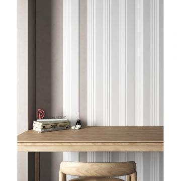 Панель Decor-Dizayn (Декор-Дизайн) 2000х200х20 мм, Белая, Полистирол, DD929