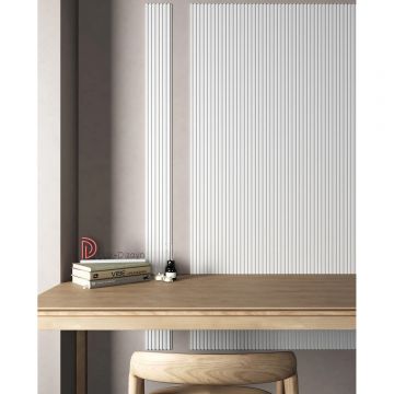 Панель Decor-Dizayn (Декор-Дизайн) 2000х150х10 мм, Белая, Полистирол, DD931