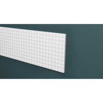 Панель Decor-Dizayn (Декор-Дизайн) 3000х200х10 мм, Белая, Полистирол, DD932(3m)