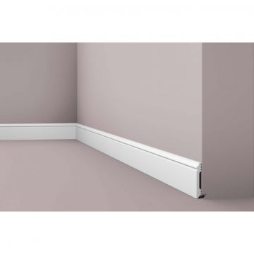Плинтус напольный NMC (НМЦ) Wallstyl FL1 2000х13х80 мм DSPLFL200011
