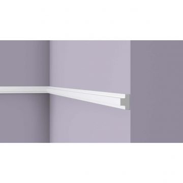 Плинтус потолочный NMC (НМЦ) Wallstyl T40 2000х20х30 мм 3034709