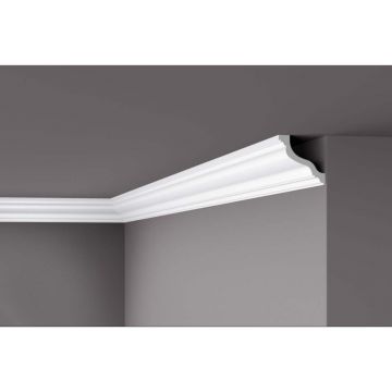 Плинтус потолочный NMC (НМЦ) Wallstyl WT10 2000х84х84 мм DSCLWT200100