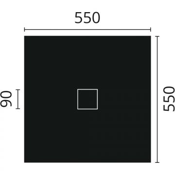 Розетка NMC (НМЦ) Arstyl CS5 550х550х60 мм DUCACS0550