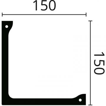 Карниз NMC (НМЦ) Arstyl L1 2000х150х150 мм DUMANL01000
