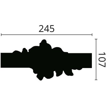 Уголок NMC (НМЦ) Arstyl Z104 200х200 мм DUVAZ1040 2 шт.
