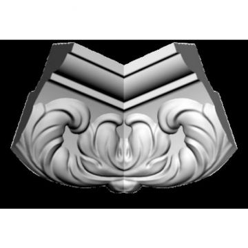 Угол Glanzepol (Гранзепол) GP-59 полистирол, белый, упаковка 4 шт.
