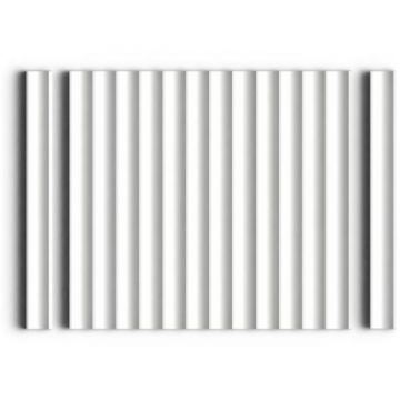 Декоративная панель HiWood (ХайВуд) 2700х120х12 мм NP Белый (LV139)