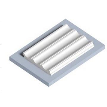 Декоративная панель HiWood (ХайВуд) 3000х12х120 мм NP Белый LV138 Long