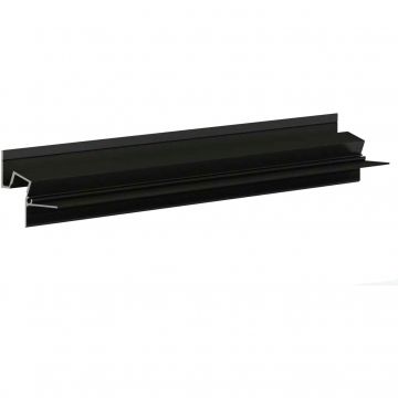 Карниз теневой Laconistiq (Лаконистик) Gips под подсветку черный матовый 3000х44,1х43,8 мм