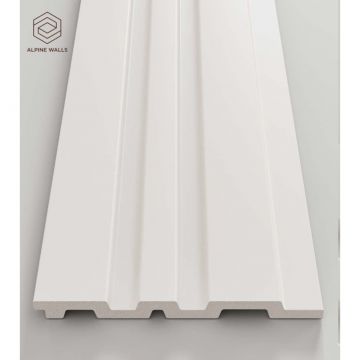 Декоративная панель Alpine Walls (Альпин Валлс) LineArt Белый под покраску 2900х117х10 мм, ECO4741W