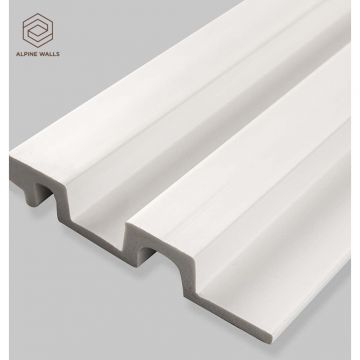 Декоративная панель Alpine Walls (Альпин Валлс) LineArt Белый под покраску 2900х120х21 мм, ECO7401W