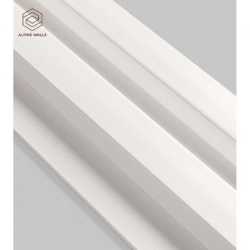 Декоративная панель Alpine Walls (Альпин Валлс) LineArt Белый под покраску 2900х120х21 мм, ECO7401W