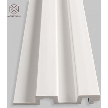 Декоративная панель Alpine Walls (Альпин Валлс) LineArt Белый под покраску 2900х120х21 мм, ECO7401W