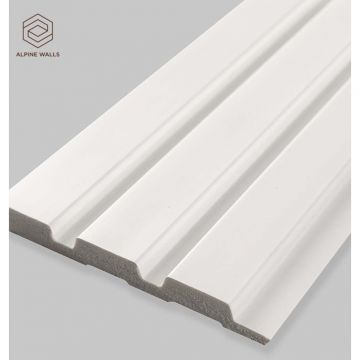 Декоративная панель Alpine Walls (Альпин Валлс) LineArt Белый под покраску 2900х122х12 мм, ECO269W