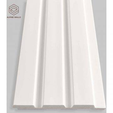 Декоративная панель Alpine Walls (Альпин Валлс) LineArt Белый под покраску 2900х122х12 мм, ECO269W