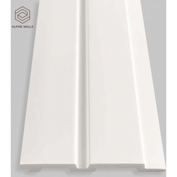 Декоративная панель Alpine Walls (Альпин Валлс) LineArt Белый под покраску 2900х122х12 мм, ECO0201W