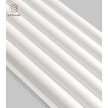 Декоративная панель Alpine Walls (Альпин Валлс) LineArt Белый под покраску 2900х157х10 мм, ECO9741W