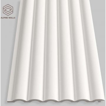 Декоративная панель Alpine Walls (Альпин Валлс) LineArt Белый под покраску 2900х157х10 мм, ECO9741W
