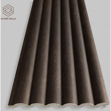 Декоративная панель Alpine Walls (Альпин Валлс) LineArt Коричневый черное дерево 2900х157х10 мм, ECO0974B