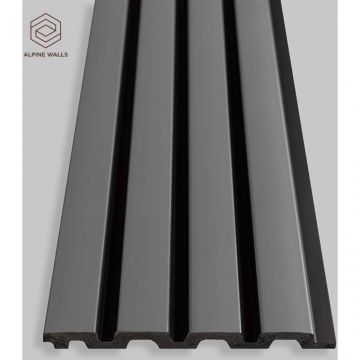 Декоративная панель Alpine Walls (Альпин Валлс) LineArt Под камень антрацит 2900х120х11 мм, ECO6221