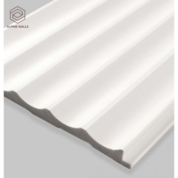 Декоративная панель Alpine Walls (Альпин Валлс) LineArt Белый под покраску 2900х148х13 мм, ECO7701W