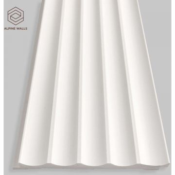 Декоративная панель Alpine Walls (Альпин Валлс) LineArt Белый под покраску 2900х148х13 мм, ECO7701W