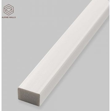Декоративная панель Alpine Walls (Альпин Валлс) LineArt Белый под покраску 2900х19х12 мм, ECO952W