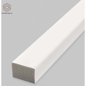 Декоративная панель Alpine Walls (Альпин Валлс) LineArt Белый под покраску 2900х30х20 мм, ECO502W