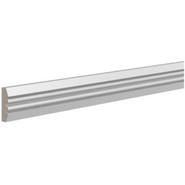Молдинг ЛДФ меловой Ultrawood (Ультравуд) 2000х31х9 мм, U 0011