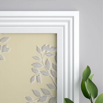 Молдинг ЛДФ меловой Ultrawood (Ультравуд) 2000х31х9 мм, U 0011