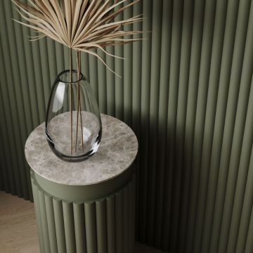 Молдинг ЛДФ меловой Ultrawood (Ультравуд) 2000х30х14 мм, U 0022 i 2.00