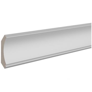Карниз ЛДФ меловой Ultrawood (Ультравуд) 2000х44х42 мм, CR 0017 i 2.00