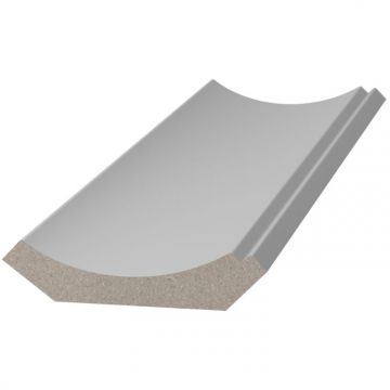 Карниз ЛДФ меловой Ultrawood (Ультравуд) 2000х44х42 мм, CR 0017 i 2.00