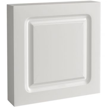 Элемент декоративный верхний МДФ меловой Ultrawood (Ультравуд) 95х95х18 мм, D 2095