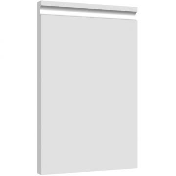 Элемент декоративный нижний МДФ меловой Ultrawood (Ультравуд) 165х250х18 мм, D 4400