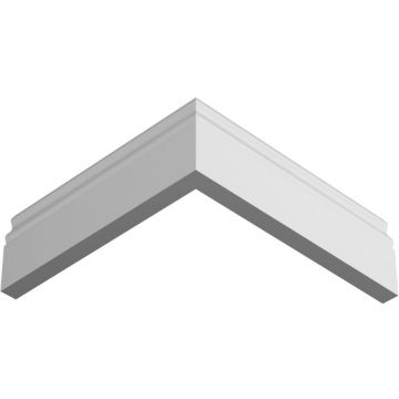 Плинтус напольный ЛДФ меловой Ultrawood (Ультравуд) 2000х60х12 мм, Base 0021 i 2.00