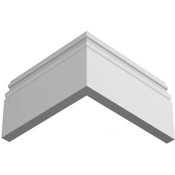 Плинтус напольный ЛДФ меловой Ultrawood (Ультравуд) 2000х90х12 мм, Base 5271 i 2.00