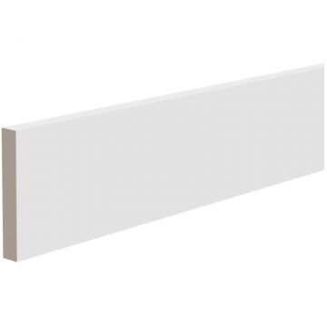 Плинтус напольный ЛДФ меловой Ultrawood (Ультравуд) 2000х80х12 мм, BO 8012 i 2.00