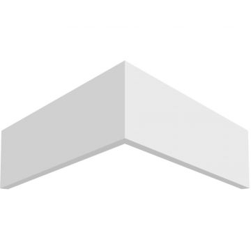 Плинтус напольный ЛДФ меловой Ultrawood (Ультравуд) 2000х80х12 мм, BO 8012 i 2.00