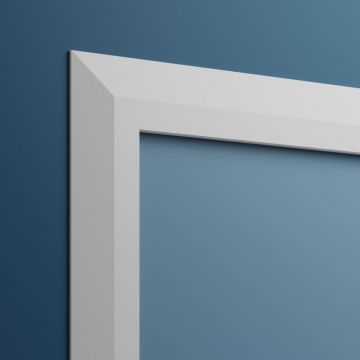 Плинтус напольный ЛДФ меловой Ultrawood (Ультравуд) 2000х60х12 мм, Base 6012 i 2.00