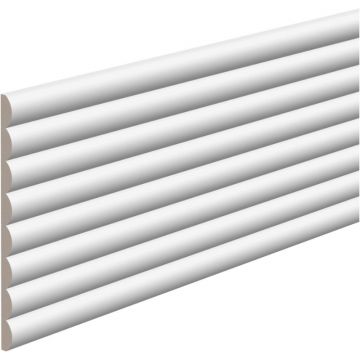 Стеновая панель ЛДФ меловой Ultrawood (Ультравуд) 2000х240х14 мм, UW 01 i