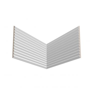 Стеновая панель ЛДФ меловой Ultrawood (Ультравуд) 2000х240х17 мм, UW 02 i