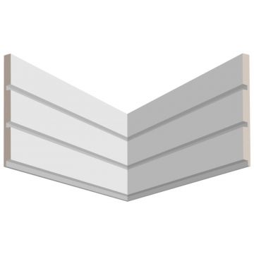 Стеновая панель ЛДФ меловой Ultrawood (Ультравуд) 2000х240х18 мм, UW 05 i